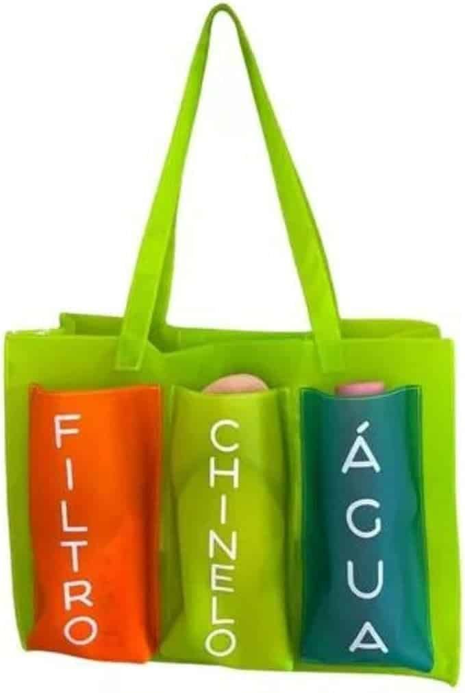 Bolsa de praia impermeável